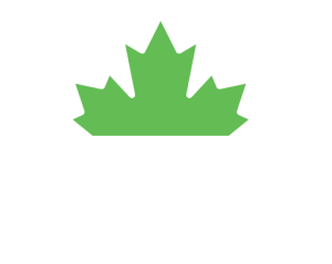 Proudly made in Canada icon white